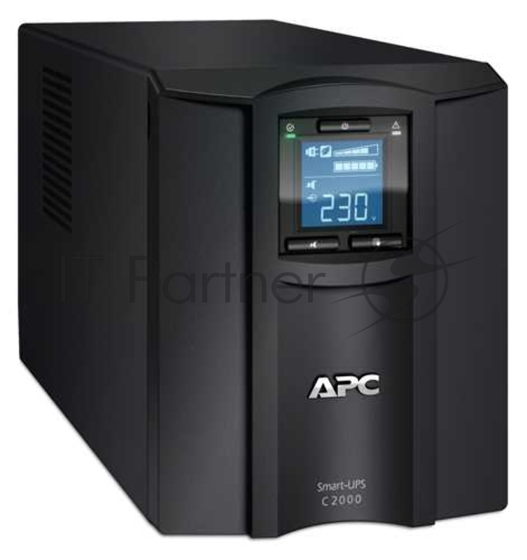 ИБП APC Smart-UPS C 2000VA SMC2000I {Line-Interactive, Tower, IEC, LCD, USB}