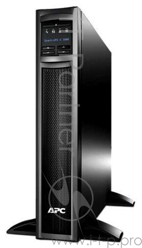 ИБП APC Smart-UPS X 1000VA SMX1000I {1000VA/800W, line-interactive, Rack/Tower, IEC, LCD}