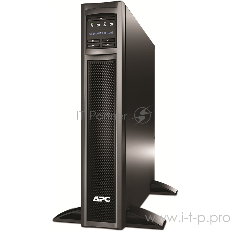 ИБП APC Smart-UPS X 1000VA SMX1000I {1000VA/800W, line-interactive, Rack/Tower, IEC, LCD}