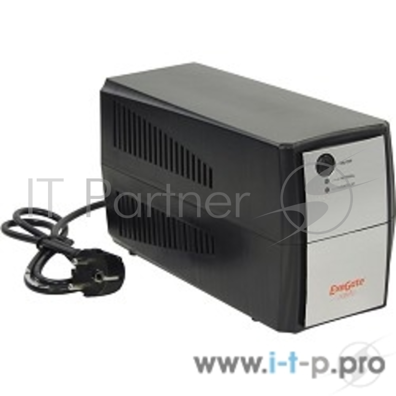 ИБП Exegate EP254850RUS ИБП Exegate Power Back BNB-400 400VA, Black-Silver, 2 евророзетки