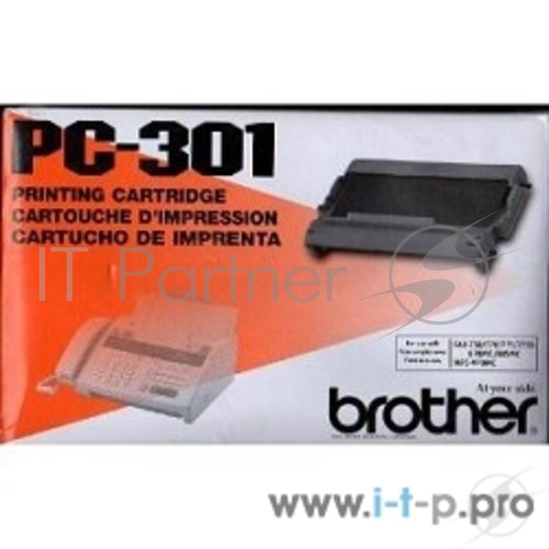 Картридж PC-301 Brother Картридж для факсимильного аппарата