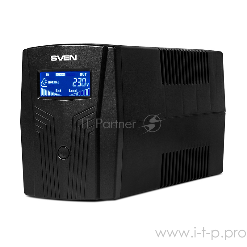ИБП SVEN Источник бесперебойного питания Pro 650 (LCD, USB) SV-013844