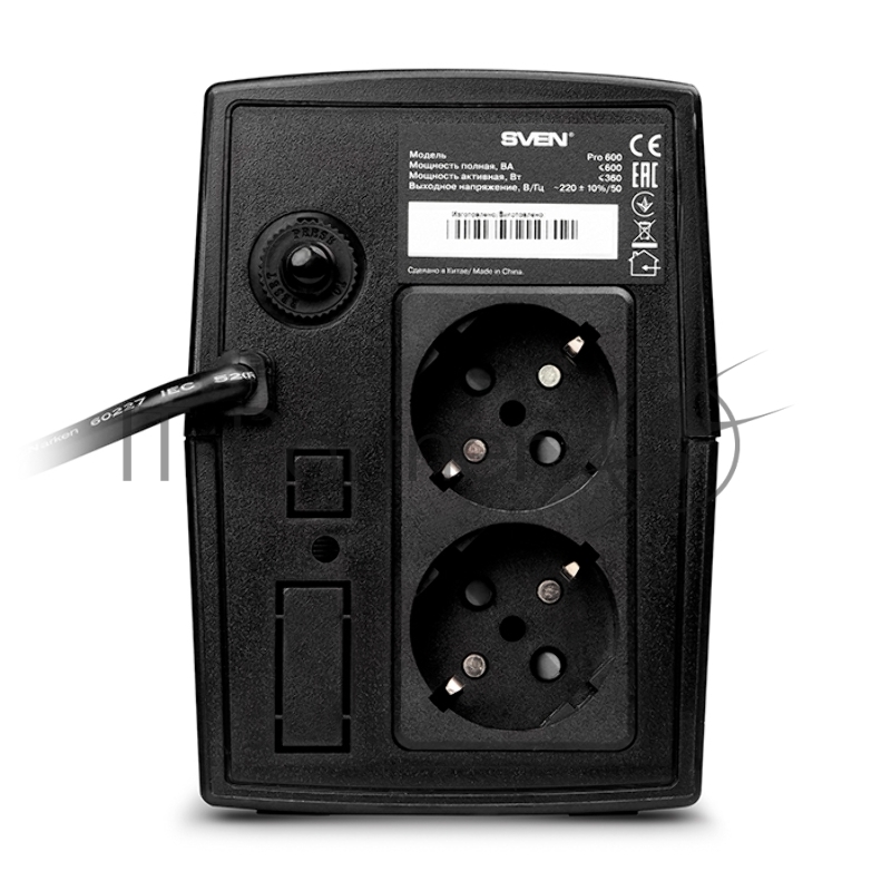 ИБП SVEN Источник бесперебойного питания SVEN Pro 600