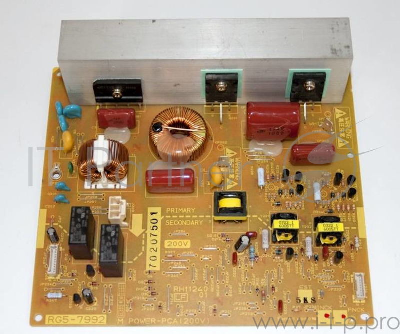 Плата управления печкой HP CLJ 5500/5550 (RG5-7992/RG5-6802)