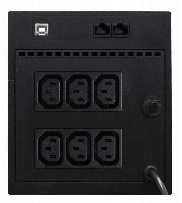 ИБП UPS Powercom RPT-1500AP {OffLine, 1500VA / 900W, Tower, IEC, USB}