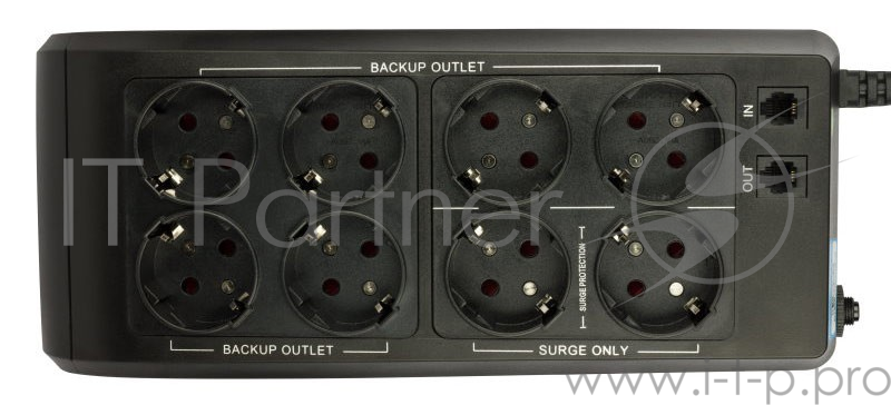 ИБП Ippon Back Comfo Pro 800 black {632583}