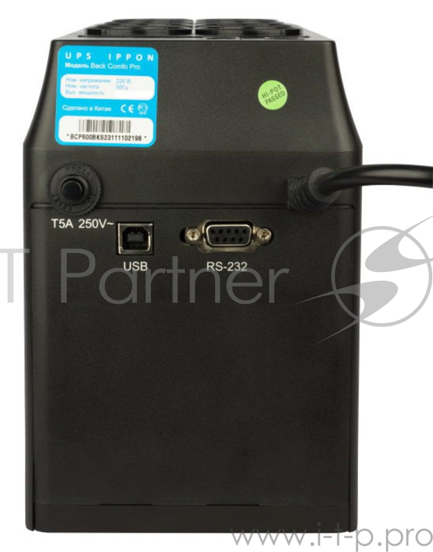 ИБП Ippon Back Comfo Pro 800 black {632583}