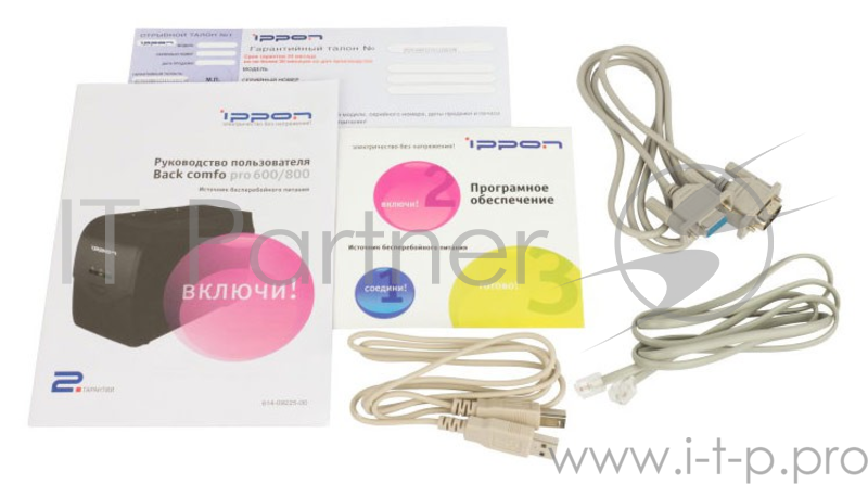 ИБП Ippon Back Comfo Pro 800 black {632583}