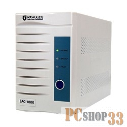 ИБП KRAULER BASIC BAC-1000, линейно-интерактивный, 600Вт {70771}