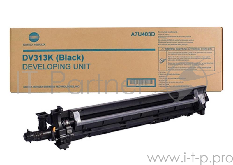 Блок проявки Konica-Minolta bizhub 308/368/C258/C308/C368 черный DV-313K