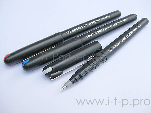 Ручка керамическая Kyocera, черная (одноразовая) KC-1A Ceramic ballpoint pen