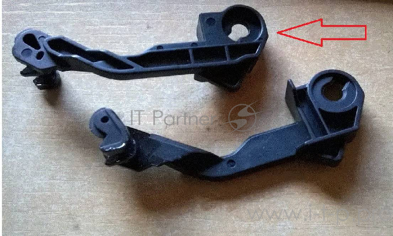 Рычаг печки правый HP LJ P1606/M1536 (RC2-9516)
