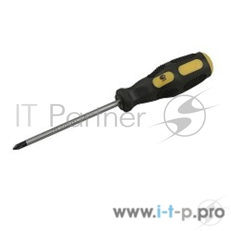 Отвертки Отвертка STAYER MASTER HERCULES, Cr-V, противоскользящая рукоятка, PH1x100 мм 25052-1-10_z02