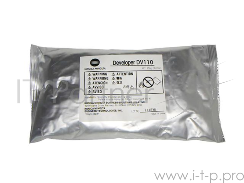 Девелопер Konica-Minolta Di152/183/1611/2011/2510/3010/ bizhub 162/210 DV-110/ тип 106 (о)