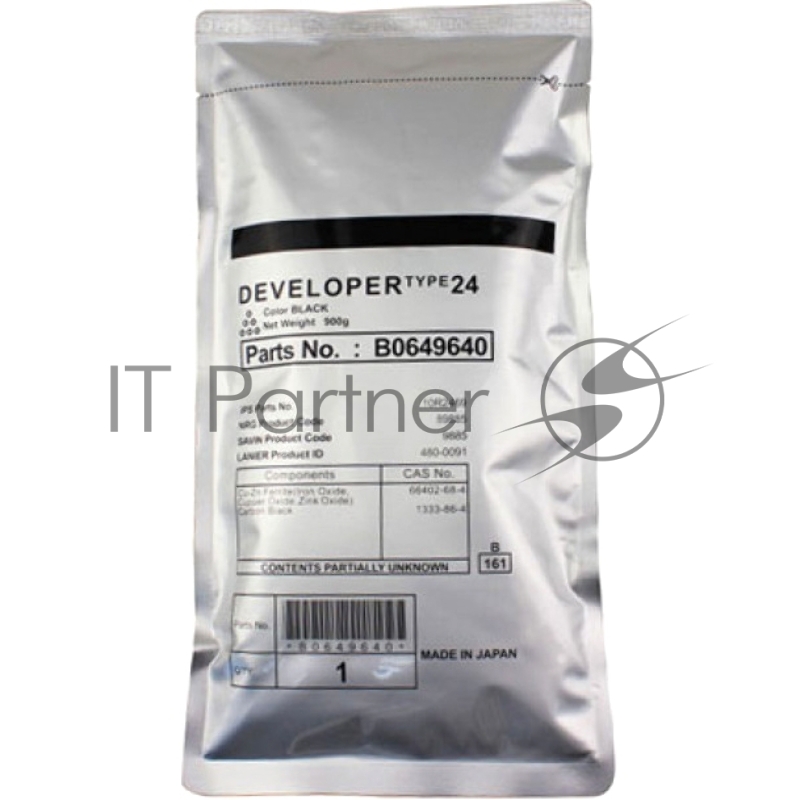 Девелопер Type 24 для Ricoh Aficio 1060/1075/2051/2060/2075/ MP5500/6500/7500/6000/7000/800 (885281/885435)