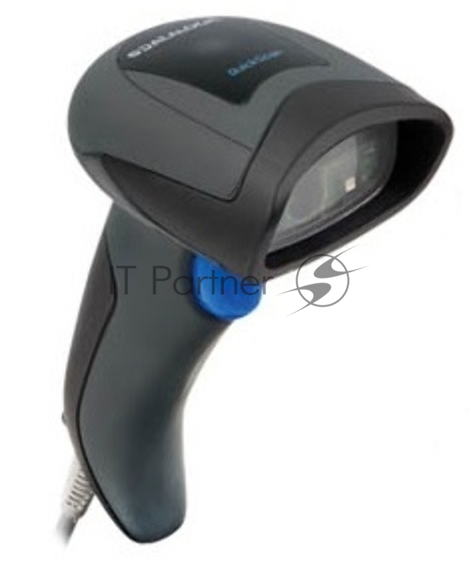 Datalogic сканеры штрих-кодов Datalogic QuickScan QD2430 QD2430-BKK1S черный {Сканер штрихкодов ручной, USB 2D имидж проводной подставка}