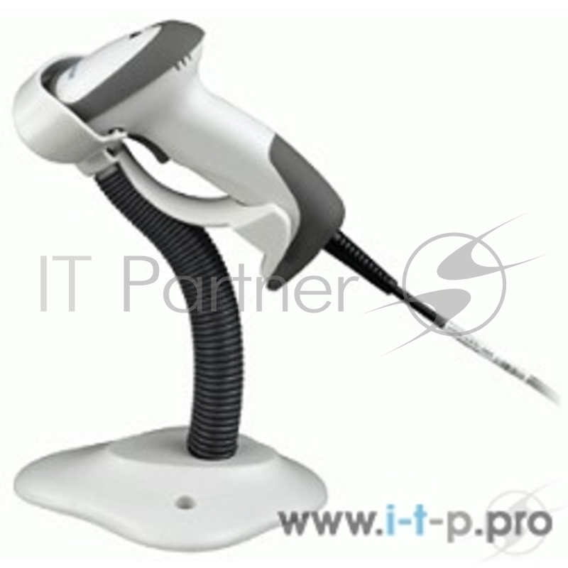 Mindeo сканеры штрих-кодов Mindeo MD2230AT+ белый {Сканер ШК (ручной, лазерный, 3mil, белый) подставка, USB}