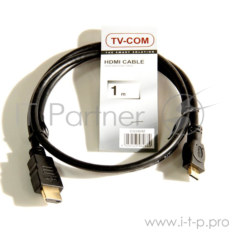 Кабель TV-COM Кабель HDMI to MiniHDMI ver1.4V+3D, 1m (CG580M-1M) 6926123462669