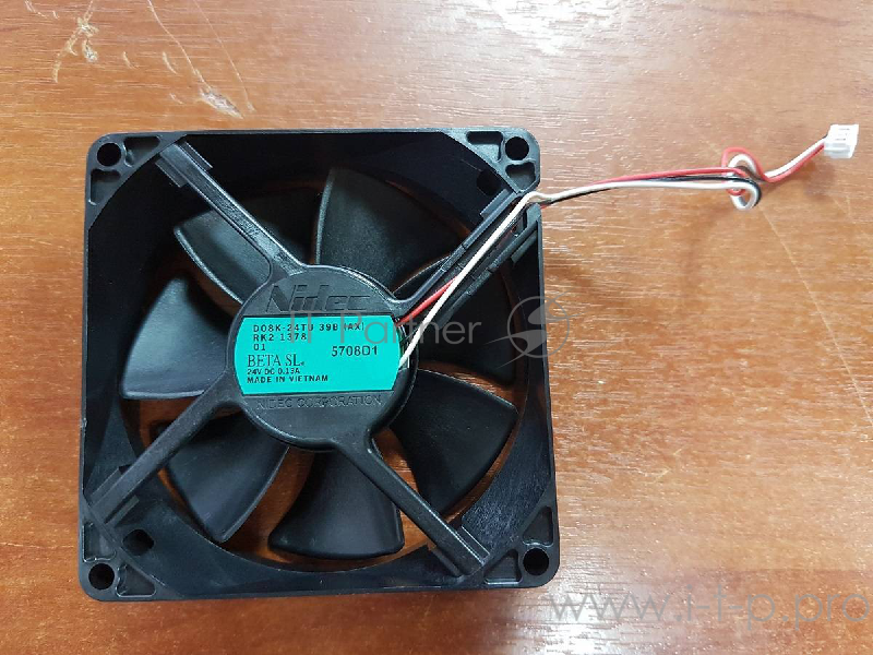 Вентилятор термоузла/картриджа HP LJ M402/M426/M501/M506/M527 CLJ CP/6015/CM6030/CM6040/M855/M880 (RK2-1378/D08K-24TU-39B)