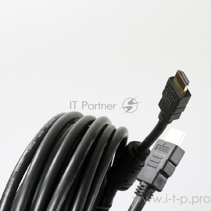 Кабель AOpen/Qust Кабель HDMI 19M/M+2 фильтра 1.4V+3D/Ethernet (ACG511D-10M) 10m, позолоченные контакты 6938510810454 / 6938510810458