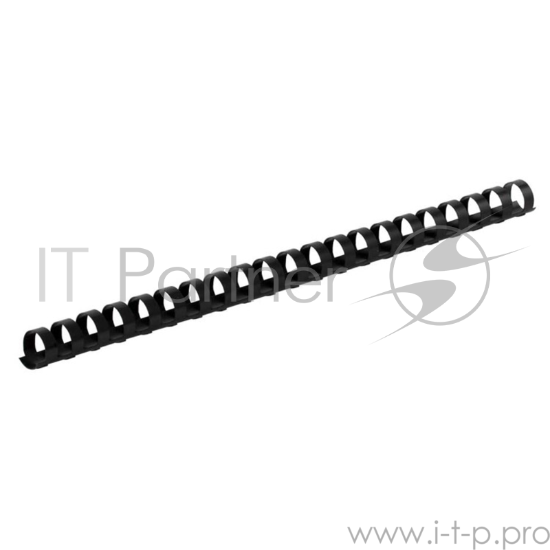 Расходные материалы Lamirel Пружина пластиковая LA-7867501 (14 мм. Цвет: черный, 100 шт.)