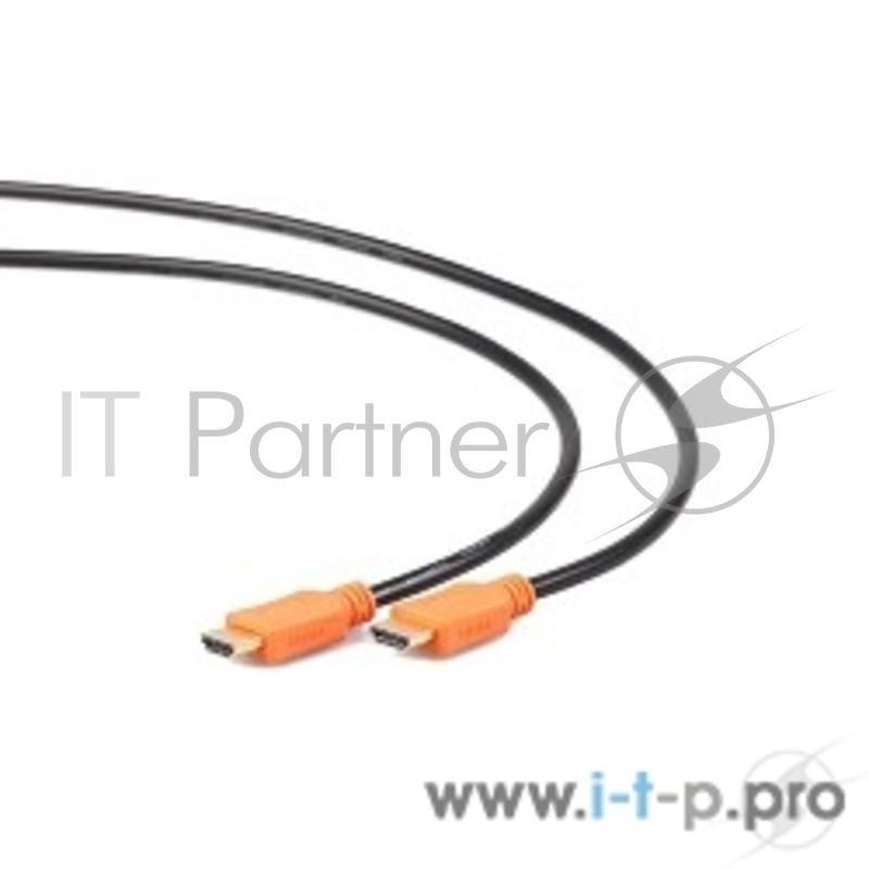 Кабель Кабель HDMI Gembird/Cablexpert , 1.8м, v1.4, 19M/19M, серия Light, черный, позол.разъемы, экран (CC-HDMI4L-6)