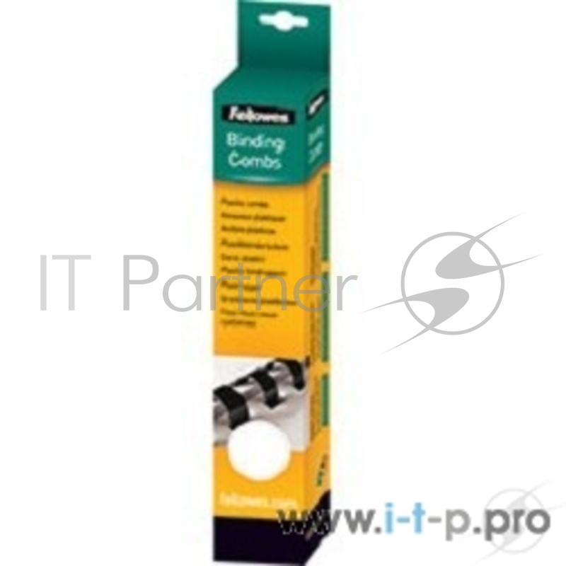 Пружина пластиковая Fellowes, 8 мм. Цвет: белый, 25 шт