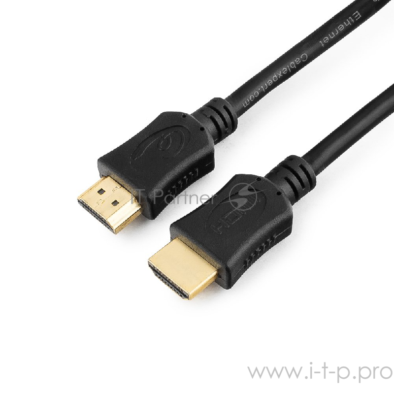 Кабель Кабель HDMI Gembird/Cablexpert, 3.0м, v1.4, 19M/19M, серия Lihgt, черный, позол.разъемы, экран (CC-HDMI4L-10)