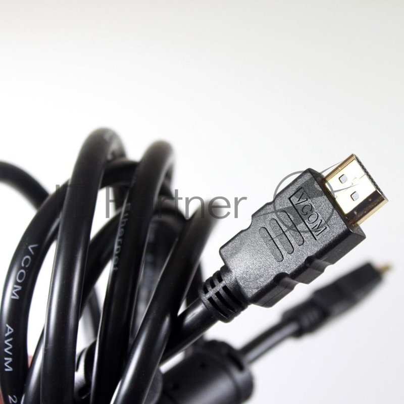 Кабель VCOM VHD6020D-5MB Кабель HDMI 19M/M ver:1.4+3D, 5m, позолоченные контакты, 2 фильтра Blister