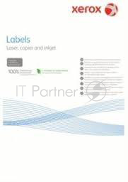 Наклейки Polyester XEROX A4, 100 листов, прозрачные (Clear)