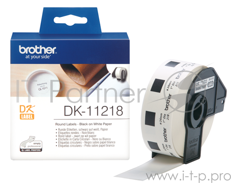 Адресные наклейки Brother DK11218