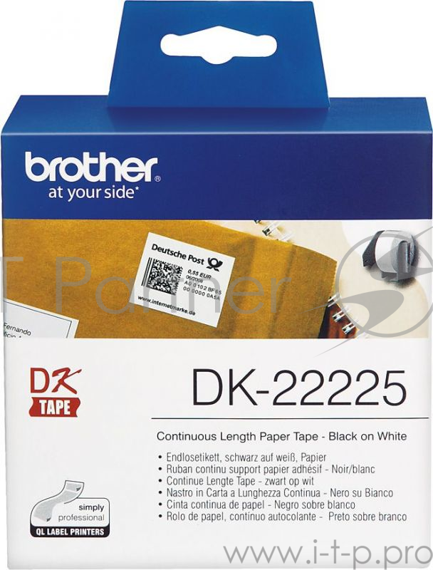 Адресные наклейки Brother DK22225