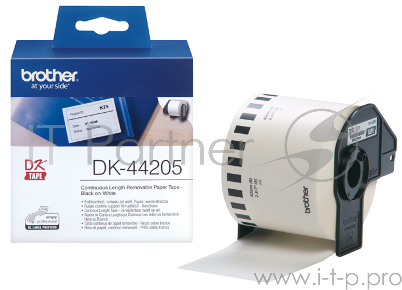 Адресные наклейки Brother DK44205