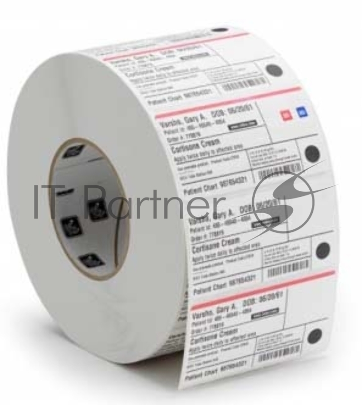 Синтетические этикетки Label, Polyester, 102x51mm, Thermal Transfer, Z-Ultimate 3000T White, Permanent Adhesive, 76mm Core