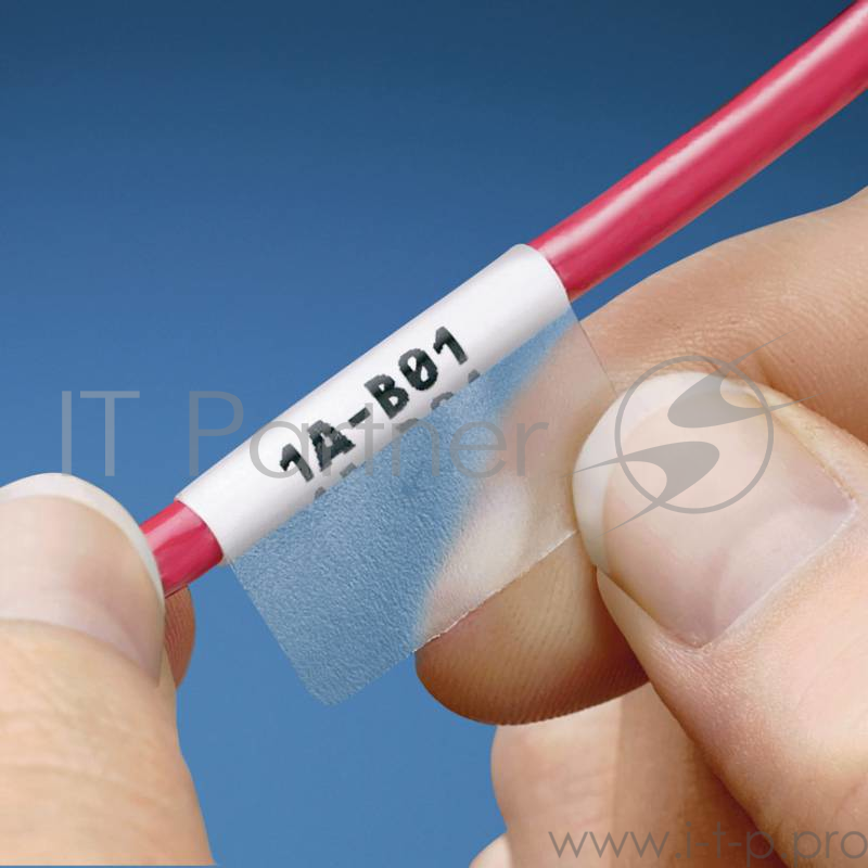 Этикетка самоламинирующаяся Panduit S100X150YAJ 25.4x12.7мм x38.1мм полиэстр (упак:2500шт) для струйных/лазерных принтеров белый