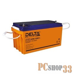 батареи Delta DTM 1265 L (65 Ач, 12В) свинцово- кислотный аккумулятор