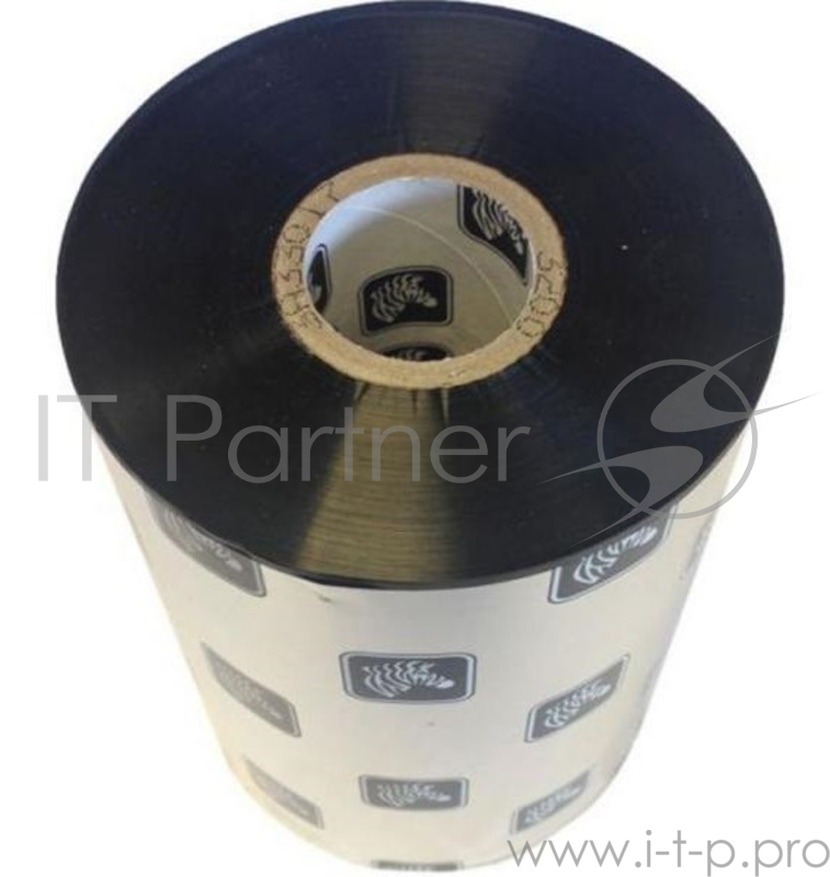 Термотрансферная лента (риббон) Wax Ribbon, 80mmx450m (3.15inx1476ft), 2100, High Performance, 25mm (1in) core