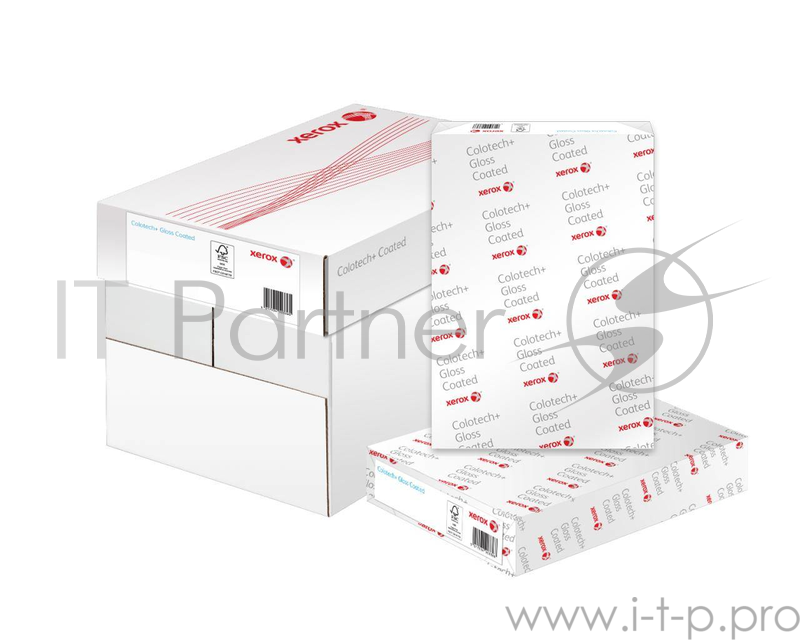Бумага XEROX Colotech Plus Gloss Coated, 210г, A4, 250 листов Грузить кратно 8шт.