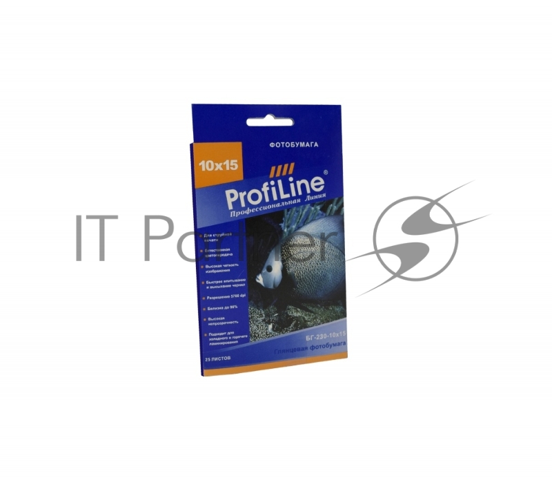 БГ-230-10x15-25 Фотобумага глянцевая 230 г/м2, 10x15, 25 л, 5760 dpi (Mi)