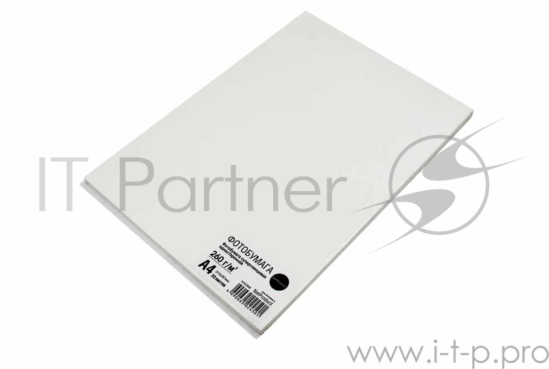 Фотобумага суперглянцевая односторонняя NetProduct, A4, 260 г/м2, 20 л.