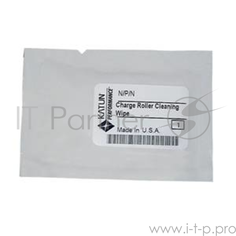 Салфетки для восстановления рабочих свойств PCR валов Charge Roller Cleaning Wipe (Katun) пак/5шт.