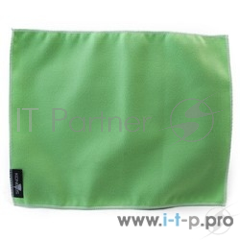 Чистящие средства Konoos KP-1-Gr салфетка для планшетов цвет зеленый,лого Konoos, 23х18 см