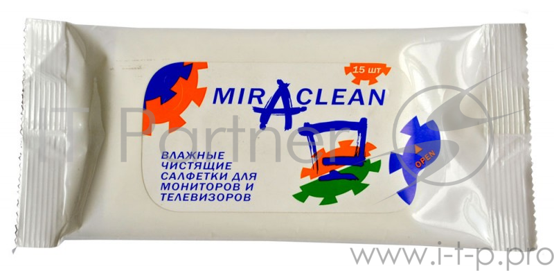 Салфетки Miraclean для экранов мониторов/плазменных/ЖК телевизоров/ноутбуков
