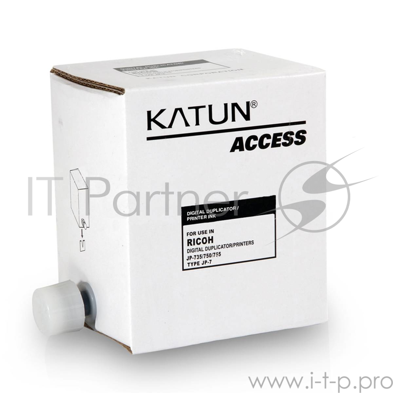 Краска Ricoh Priport JP-735/750/755/DX-2330/2430 type JP7 Black (фл,500 мл) (Katun)