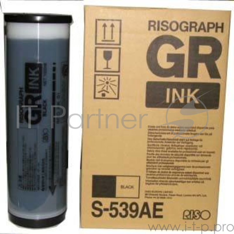 Краска RISO GR Black (1000мл) (o) (КРАТНО ДВУМ ШТУКАМ!!!)