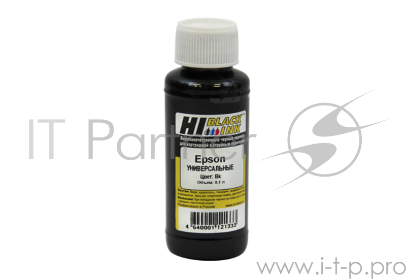 Расходные материалы Hi-Black Чернила Epson универсальные 0,1л (Hi-black) BK