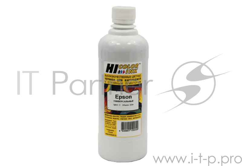 Расходные материалы Hi-Black Чернила Epson универсальные 0,5л (Hi-color) C