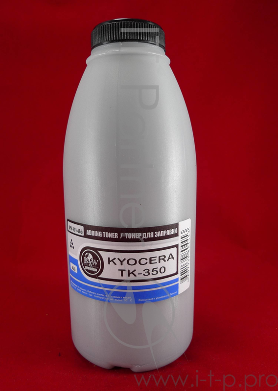 Тонер Kyocera TK-320/350/450 FS-3900/3920/3040/3140/3540/36 (фл. 465г) B&W Premium (Tomoegawa) фас Россия