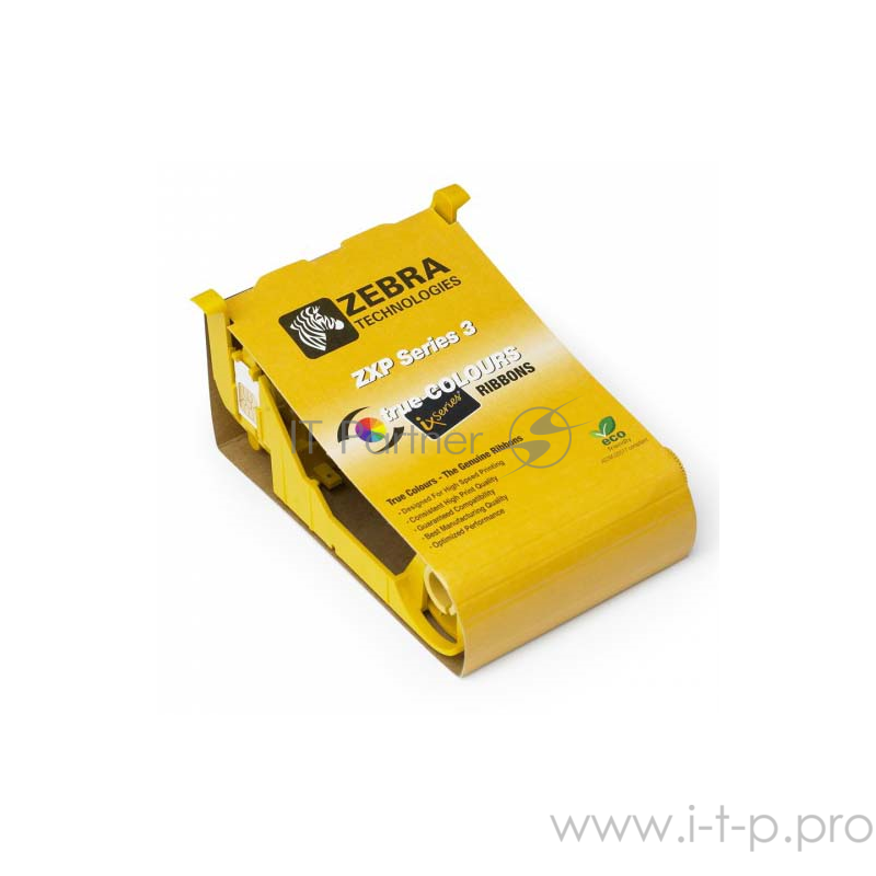Картридж с красящей лентой Zebra ZXP Series 3 Full-color Ribbon (YMCKO, 200 Images)