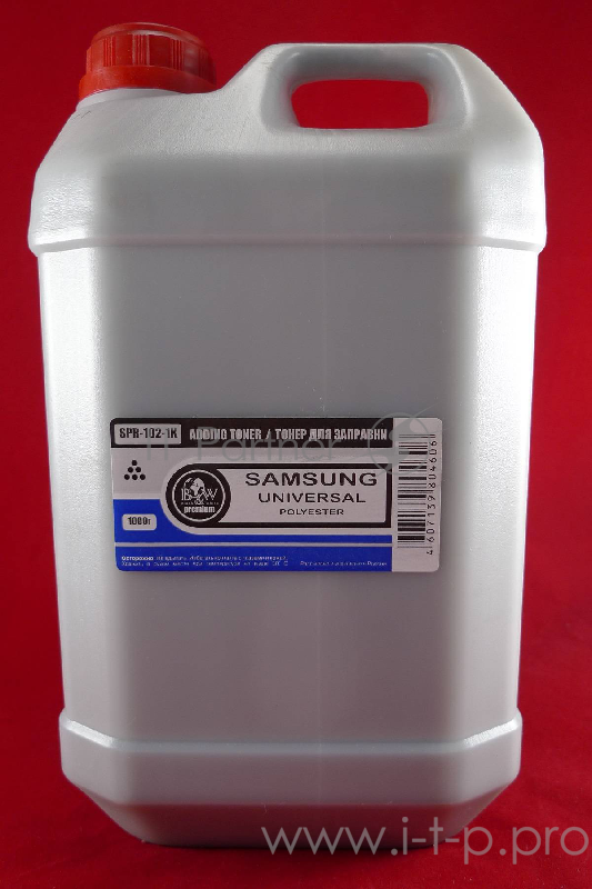 Тонер SAMSUNG Universal Polyester HighSpeed (оптимизирован для MLT-D101) (канистра, 1кг) B&W Premium фас России
